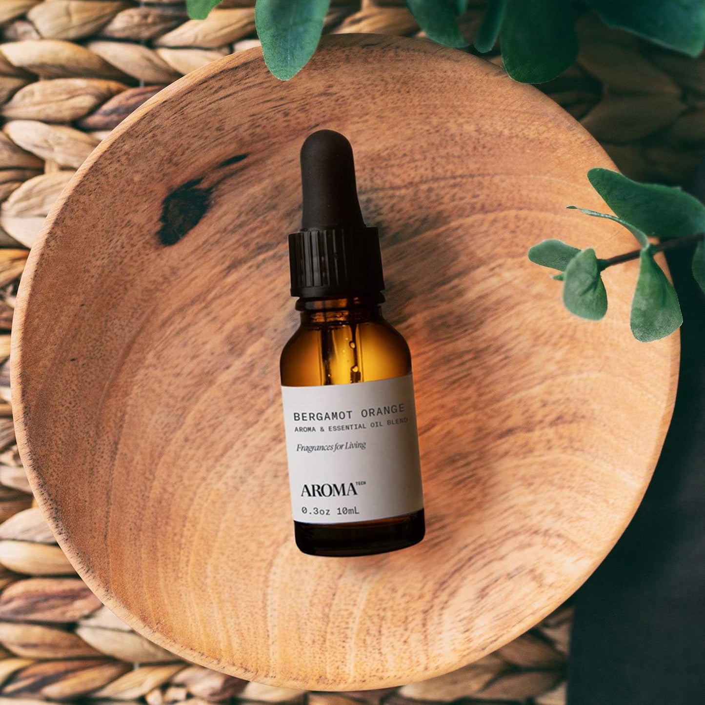 Bergamot Orange Aroma Oil for Scent Diffusers, Premium Aroma Oil, 100% Pure Diffuser Blend Orange, Lemon, Citrus for Cold-Air and Ultrasonic Scent Machines - 10 Milliliter